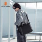 ARCTIC HUNTER τσάντα ώμου GWB00848 με θήκη laptop 15.6", 9L, μαύρη - Image 2