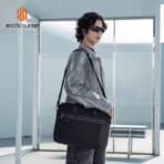 ARCTIC HUNTER τσάντα ώμου GWB00849 με θήκη laptop 15.6", 14L, μαύρη - Image 2