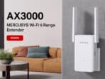 MERCUSYS range extender ME80X, WiFi 6, 3000Mbps AX3000, V1.0 - Image 2
