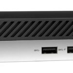 HP PC ProDesk 400 G3 Micro, Refurbished Grade A Repainted, i5-7500T, 8/128GB SSD, FreeDOS