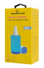 POWERTECH σπρέι καθαρισμού οθόνης PT-1312 με πανί μικροϊνών, 200ml - Image 2