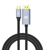 POWERTECH καλώδιο USB-C σε HDMI PTR-0171, 4K/60Hz, 10.2 Gbps, 1m, μαύρο
