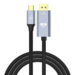 POWERTECH καλώδιο USB-C σε HDMI PTR-0171, 4K/60Hz, 10.2 Gbps, 1m, μαύρο