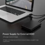 ORICO καλώδιο USB 2.0 U2-AA02, 480Mbps, 1.5m, μαύρο - Image 2