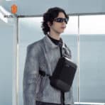 ARCTIC HUNTER τσάντα Crossbody XB00829, 3L, μαύρη - Image 2