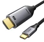 CABLETIME καλώδιο USB-C σε HDMI CT-PU31-CMHD3, 4K/30Hz, 1.8m, μαύρο