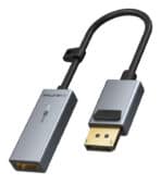 CABLETIME αντάπτορας DisplayPort σε HDMI CT-AV589-P02G4K60, 4K/60Hz, γκρι