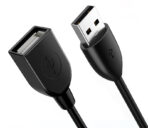 CABLETIME καλώδιο προέκτασης USB 2.0 CT-AMAF2.0, 480Mbps, 1.5m, μαύρο