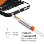 CABLETIME καλώδιο ήχου 3.5mm CT-AV311-P11G, gold plated, 3m, λευκό - Image 2