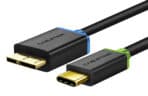 CABLETIME καλώδιο USB-C σε micro Β USB CT-U33-CMMCBG, 5Gbps, 1m, μαύρο