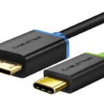 CABLETIME καλώδιο USB-C σε micro Β USB CT-U33-CMMCBG, 5Gbps, 1m, μαύρο