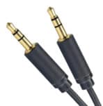 CABLETIME καλώδιο ήχου 3.5mm CT-AV301-H11G, gold plated, 5m, μπλε - Image 2