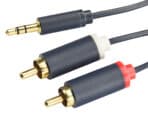 CABLETIME καλώδιο ήχου 3.5mm σε 2x RCA CT-AV303-H12G, 10m, μπλε - Image 2
