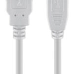 GOOBAY καλώδιο USB σε USB Type B 68714, 5m, 480Mbps, γκρι