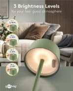 GOOBAY επιτραπέζιο φωτιστικό 77677, 3000K, dimmable, επαναφορτιζόμενο, πράσινο - Image 2