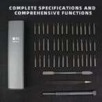 BEST σετ κατσαβίδι ακριβείας BST-1311 με 42 μύτες, με θήκη, 45τμχ - Image 2