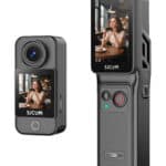 SJCAM action camera C400 με ασύρματο χειριστήριο, 16MP/4K, WiFi, αδιάβροχη θήκη, μαύρη