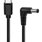 POWERTECH καλώδιο τροφοδοσίας USB-C σε DC CAB-UC097, 5.5x2.5mm, 1.5m, μαύρο