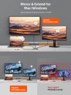 CABLETIME HDMI splitter CT-HSP4K2-AG, 1 σε 2, 4K/60Hz, uni-directional, γκρι - Image 2