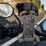 KAKUSIGA βάση ποδηλάτου/μηχανής για smartphone KSC-1594, μαύρη - Image 2