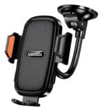 KAKUSIGA βάση smartphone αυτοκινήτου KSC-1723 για ταμπλό/παρμπρίζ, μαύρη