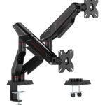 BRATECK βάση γραφείου για 2x οθόνες LDT114-C024, 17-35", έως 12kg