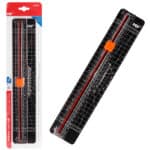 MP κόφτης χαρτιού PA1104, επιτραπέζιος, 30cm, μαύρος