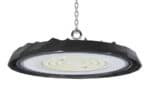 POWERTECH LED φωτιστικό καμπάνα PT-1557, 100W, 6500K, Φ30x4cm, IP65, μαύρο - Image 2