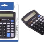 BEBASIC αριθμομηχανή S060, ηλιακό & μπαταρίας, 12 ψηφία, μαύρη