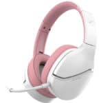 SADES gaming headset Spower, 3.5mm σύνδεση, 40mm, multi-platform, ροζ/λευκό