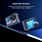 SJCAM action camera SJ4000 Dual Screen, 2x οθόνες, 16MP/4K, WiFi, αδιάβροχη θήκη, μαύρη - Image 2