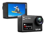 SJCAM action camera SJ8 Pro, οθόνη αφής, 12MP/4K, WiFi, αδιάβροχη θήκη, μαύρη