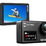 SJCAM action camera SJ8 Pro, οθόνη αφής, 12MP/4K, WiFi, αδιάβροχη θήκη, μαύρη