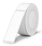 NIIMBOT ρολό θερμικών αυτοκόλλητων ετικετών T12X40-155-WH, 12x40mm, 155 ετικέτες, λευκό