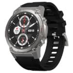 ZEBLAZE smartwatch Vibe 7 Pro, heart rate, 1.43" AMOLED, 3 ATM, ασημί
