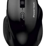 POWERTECH ασύρματο ποντίκι PT-1578, 2.4GHz & Bluetooth, έως 4000DPI, μαύρο