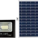 Powertech Στεγανός Ηλιακός Προβολέας LED 30W Φυσικό Λευκό 4000K με Φωτοκύτταρο και Τηλεχειριστήριο IP65