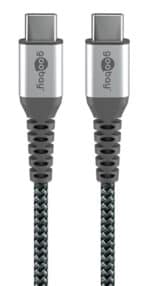 GOOBAY καλώδιο USB-C 49303, 60W, 480Mbps, 2m, μαύρο