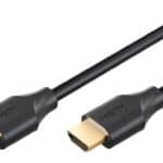 GOOBAY καλώδιο HDMI 2.2 80073, 16K/60Hz, 96 Gbps, 0.50m, μαύρο
