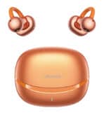 USAMS earphones με θήκη φόρτισης Echo R03, OWS, Φ11mm, 40/300mAh, πορτοκαλί