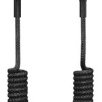 POWERTECH καλώδιο USB-C σε USB PTR-0197 με spiral καλώδιο, PD 60W, 480Mbps, 1m, μαύρο