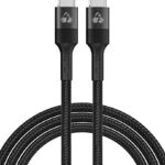 POWERTECH καλώδιο USB-C PTR-0201, PD 60W, 480Mbps, 1m, μαύρο