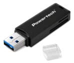 POWERTECH card reader PT-1605 για SD & micro SD, USB 3.0, 5Gbps, μαύρο