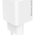 POWERTECH φορτιστής τοίχου PT-1612, USB-C, 100W, GaN, AVS, λευκός