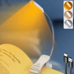 GLOCUSENT LED φακός διαβάσματος GLCSNTBL105W, επαναφορτιζόμενος, έως 45lm, λευκός - Image 2