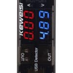 KEWEISI Συσκευή ελέγχου θύρας USB KWS-10VA, 2x USB Output, 3-9V
