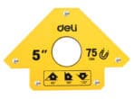 DELI μαγνητική γωνία συγκόλλησης DL-HDW75 με 45°/90°/135° γωνίες, 5", 34kg