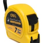 DELI μετροταινία DL270725L με κλείδωμα & clip ζώνης, 7.5m x 25mm