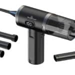 POWERTECH 2 σε 1 σκουπάκι χειρός & air duster PT-1576, 50W, 3600mAh, μαύρο
