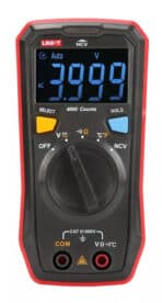 UNI-T ψηφιακό πολύμετρο τσέπης UT123T, NCV, DC/AC
